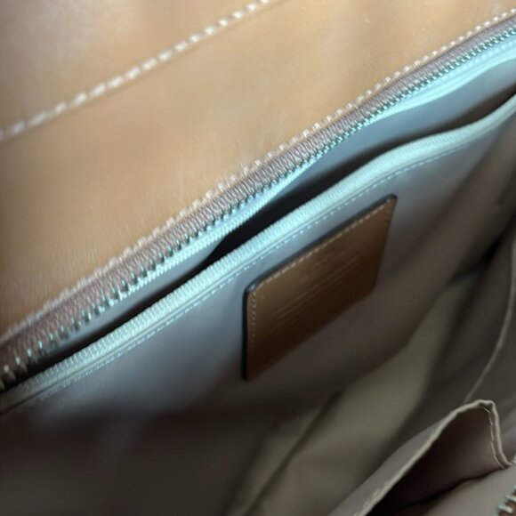 Coach Taylor Wool Croc Embossed Large Fashion Tote - F33395 2016 - Picture 5 of 5